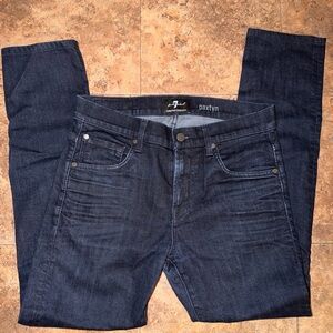 7 For All Mankind LuxePerformance Jeans in Deep Indigo